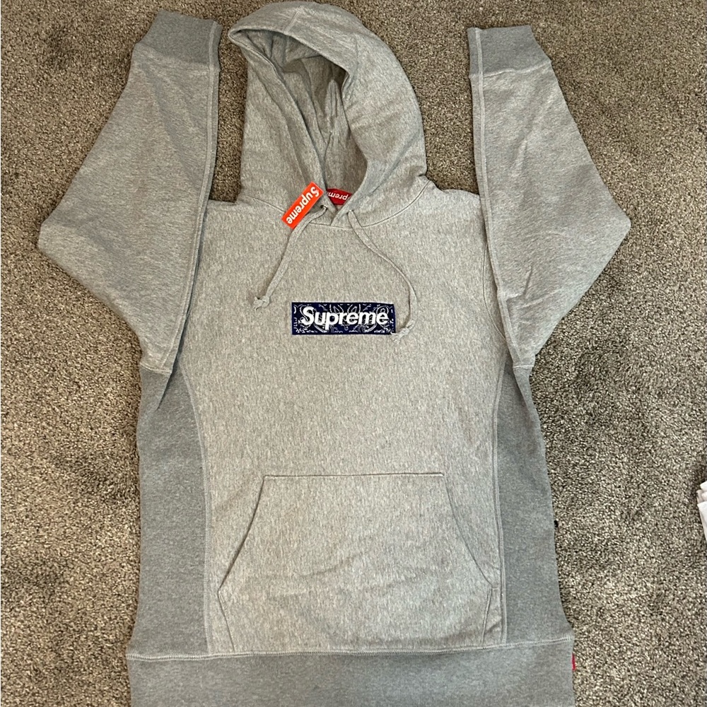 Embroidered Supreme Hoodie